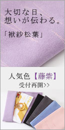 皇室御用達傳濱野がお仕立てする大切な日に思いが伝わる袱紗・松葉