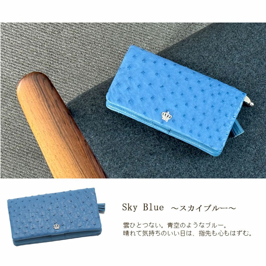 【専用】濱野　ハマノ  オーストリッチ財布　　　　折り畳み財布 傳濱野】ちょっと贅沢なスマホが入る長財布 Ryufka ostrich（リュフカ