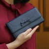【傳濱野】人気リボンシリーズ　日本女性を美しく見せるすっきりフォルムの長財布 monna wallet（モーナウォレット）