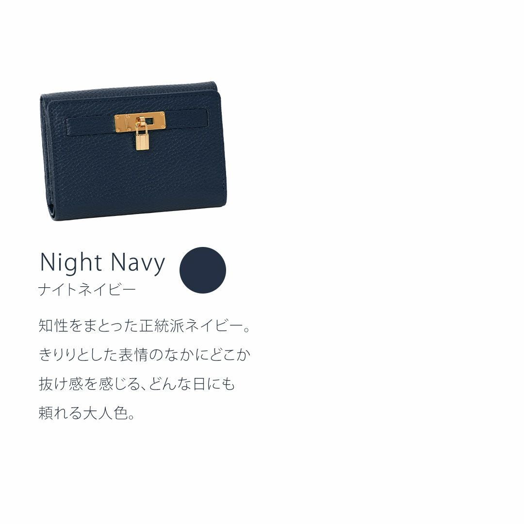 【傳濱野】《人気No.1黄金比シリーズ》二つ折りのコンパクトサイズに、長財布の収納力。濱野家の“七分袖ウォレット”Mietia Wallet Waltz（ミーティアウォレット ワルツ）