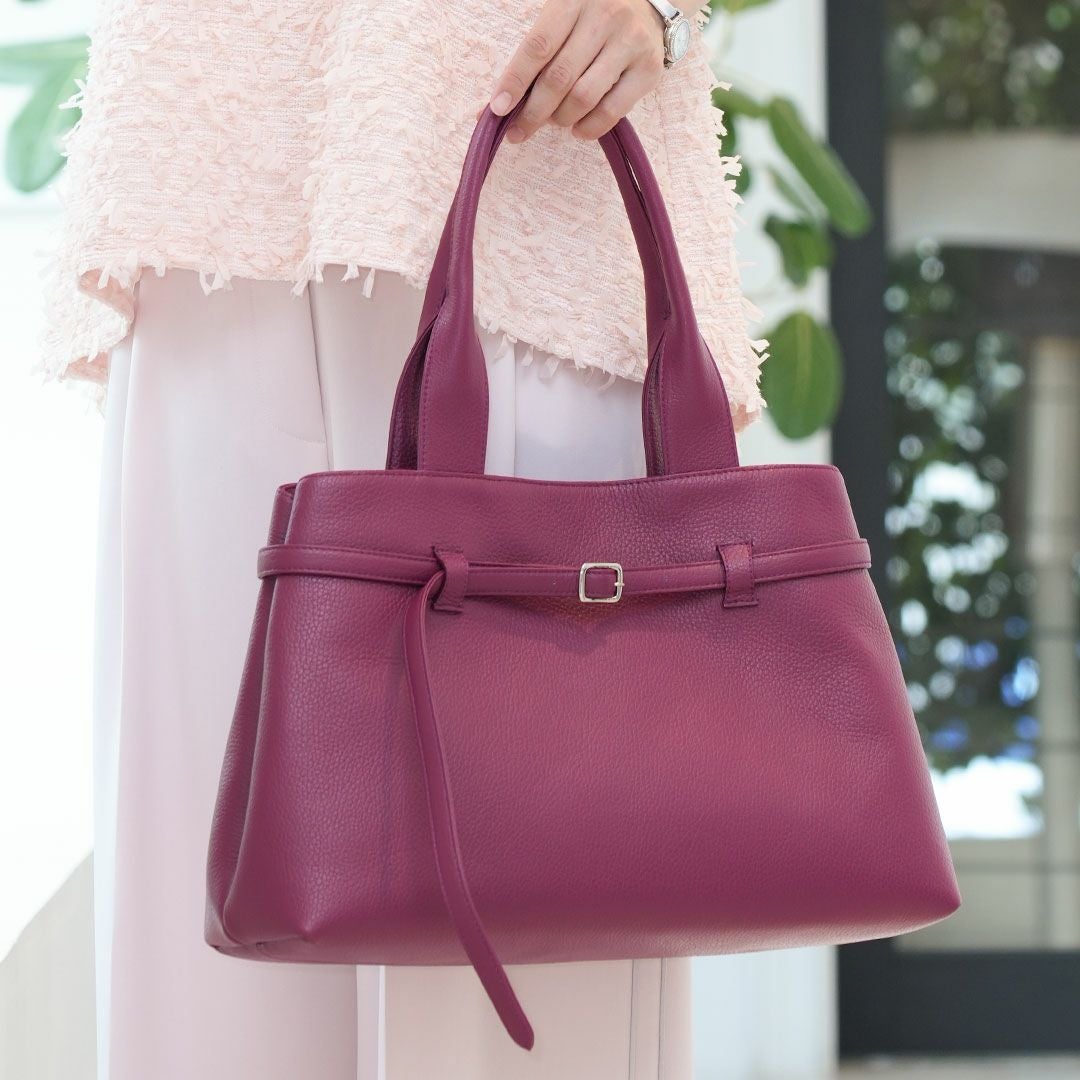 【傳濱野】仕事終わりの自分時間を彩る、たっぷりA4サイズの寄り道トートCecile Apéro（セシル アペロ）